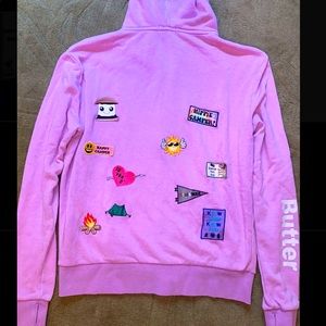 NWOT Butter Super Soft Camper Zip-Up Sweatshirt Size XL